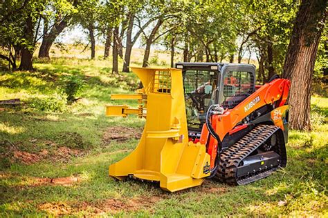 skid steer felling head|COMPACT FELLER BUNCHER .